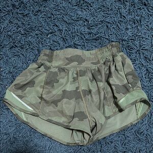 Camo Green Women's Shorts